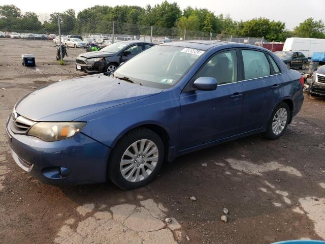 JF1GE6B67BH515107 - 2011 SUBARU IMPREZA 2.5I PREMIUM BLUE photo 1