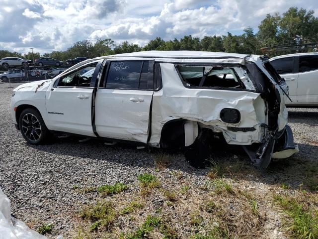 1GNSKEKD7MR344336 - 2021 CHEVROLET SUBURBAN K1500 RST WHITE photo 2