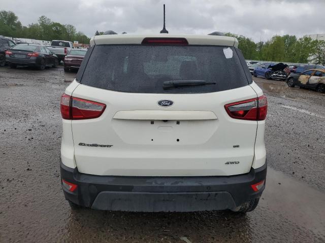 MAJ6P1UL6JC191218 - 2018 FORD ECOSPORT SE თეთრი ფოტო 6