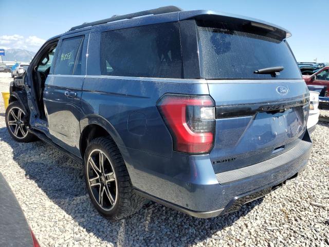 1FMJK2AT6LEA34899 - 2020 FORD EXPEDITION MAX LIMITED BLUE photo 2