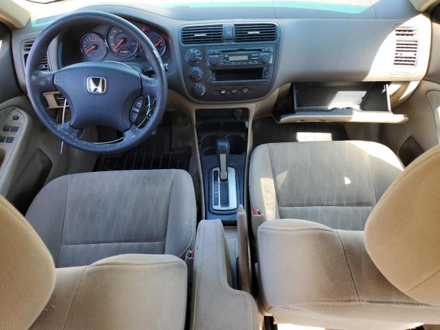 2HGES16515H515568 - 2005 HONDA CIVIC LX BEIGE photo 8