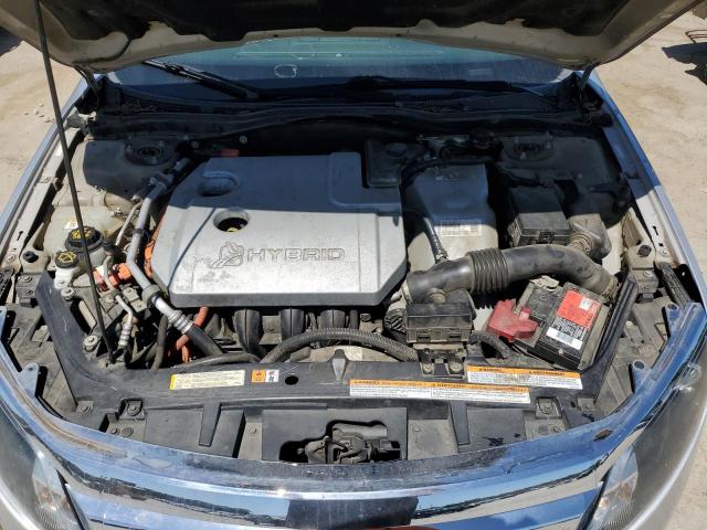 3FADP0L32AR263634 - 2010 FORD FUSION HYBRID SILVER photo 11