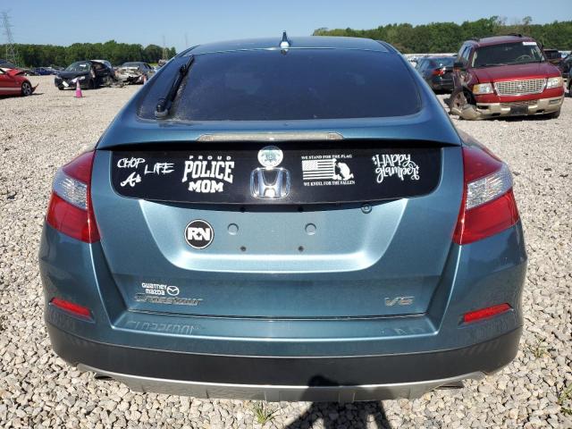 5J6TF1H51EL000655 - 2014 HONDA CROSSTOUR EXL ლურჯი ფოტო 6