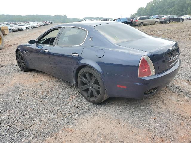 ZAMCE39A750017540 - 2005 MASERATI QUATTROPOR M139 BLUE photo 2