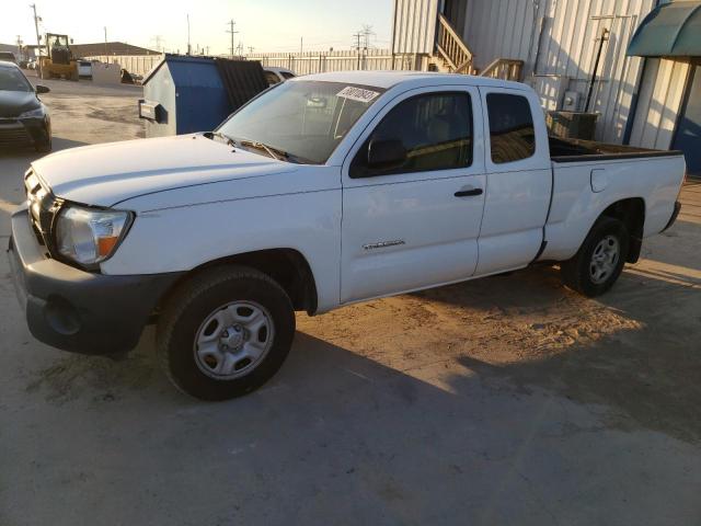 5TETX22N16Z262440 - 2006 TOYOTA TACOMA ACCESS CAB WHITE photo 1