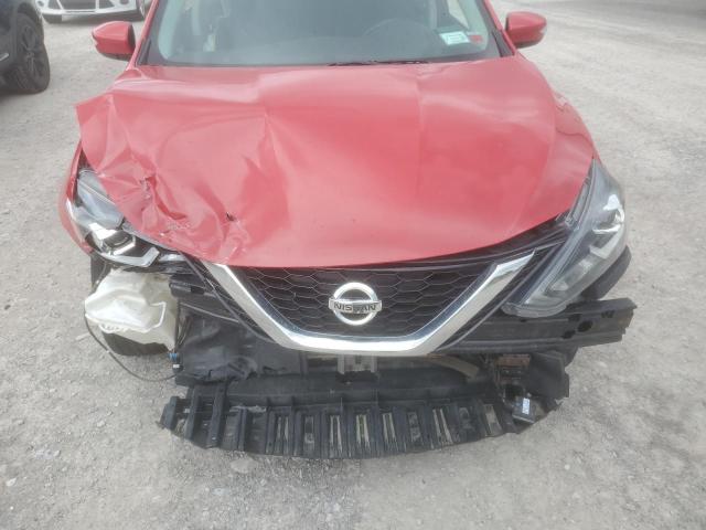 3N1AB7AP7KY291823 - 2019 NISSAN SENTRA S RED photo 11