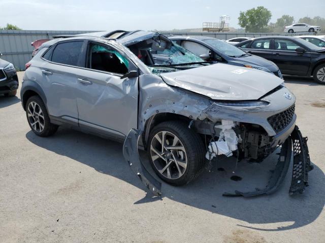 KM8K5CA32PU930680 - 2023 HYUNDAI KONA LIMITED GRAY photo 4