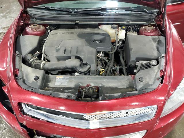 1G1ZE5EB8AF293492 - 2010 CHEVROLET MALIBU LTZ RED photo 11