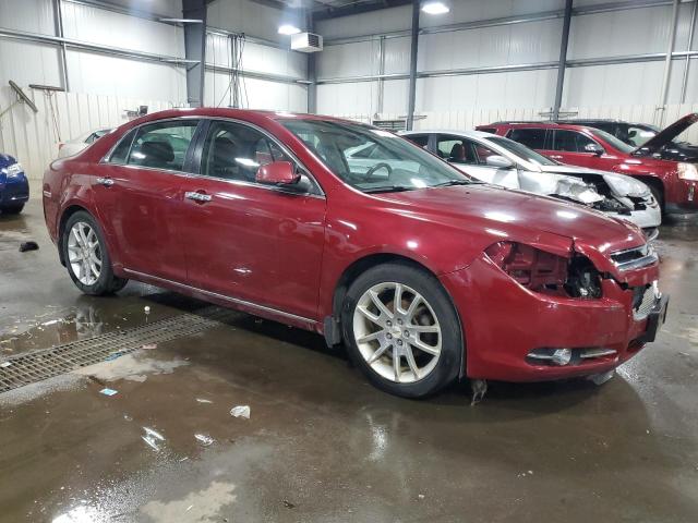 1G1ZE5EB8AF293492 - 2010 CHEVROLET MALIBU LTZ RED photo 4
