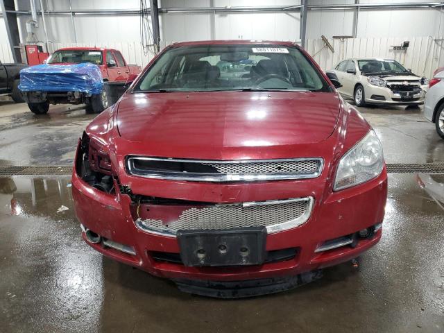 1G1ZE5EB8AF293492 - 2010 CHEVROLET MALIBU LTZ RED photo 5