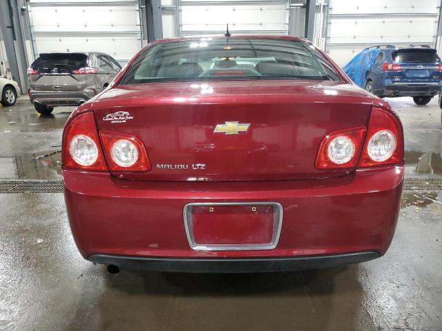1G1ZE5EB8AF293492 - 2010 CHEVROLET MALIBU LTZ RED photo 6