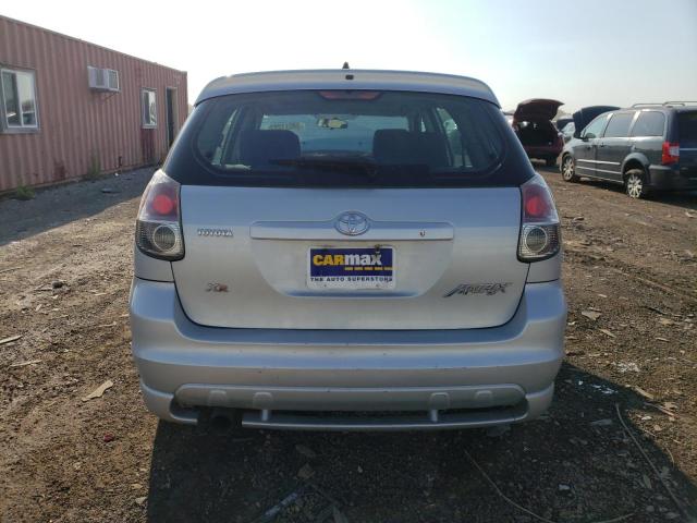 2T1KR30E87C654515 - 2007 TOYOTA COROLLA MA XR SILVER photo 6