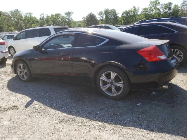 1HGCS2B82CA008235 - 2012 HONDA ACCORD EXL BLACK photo 2