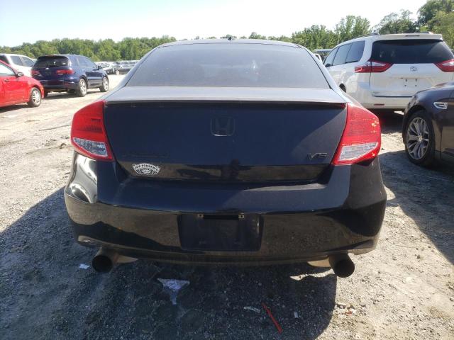 1HGCS2B82CA008235 - 2012 HONDA ACCORD EXL BLACK photo 6