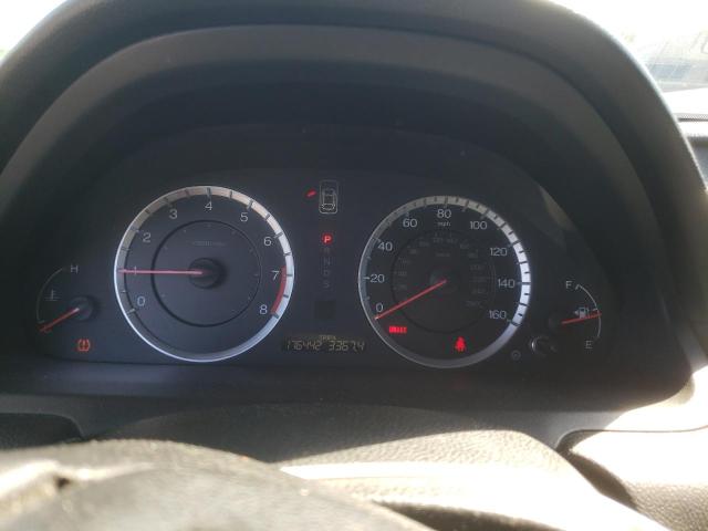 1HGCS2B82CA008235 - 2012 HONDA ACCORD EXL BLACK photo 9