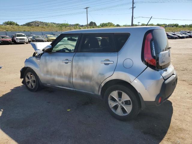 KNDJN2A21F7806950 - 2015 KIA SOUL SILVER photo 2