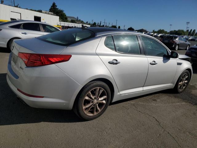 5XXGN4A76DG167387 - 2013 KIA OPTIMA EX SILVER photo 3