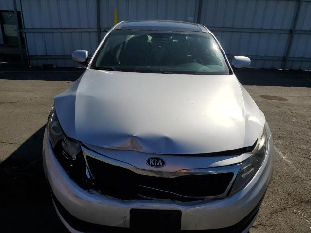 5XXGN4A76DG167387 - 2013 KIA OPTIMA EX SILVER photo 5