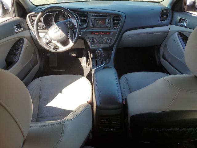 5XXGN4A76DG167387 - 2013 KIA OPTIMA EX SILVER photo 8