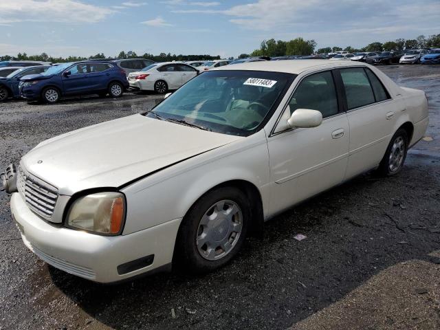 1G6KD54Y2YU241513 - 2000 CADILLAC DEVILLE WHITE photo 1