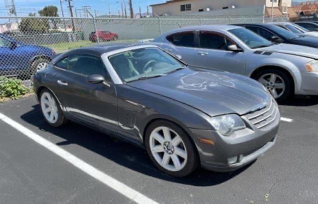 1C3AN69L14X007112 - 2004 CHRYSLER CROSSFIRE LIMITED GRAY photo 1