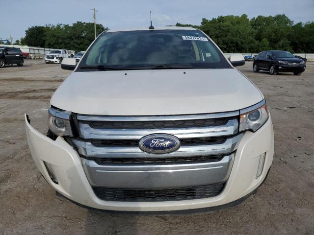 2FMDK3JC5EBB62942 - 2014 FORD EDGE SEL WHITE photo 5