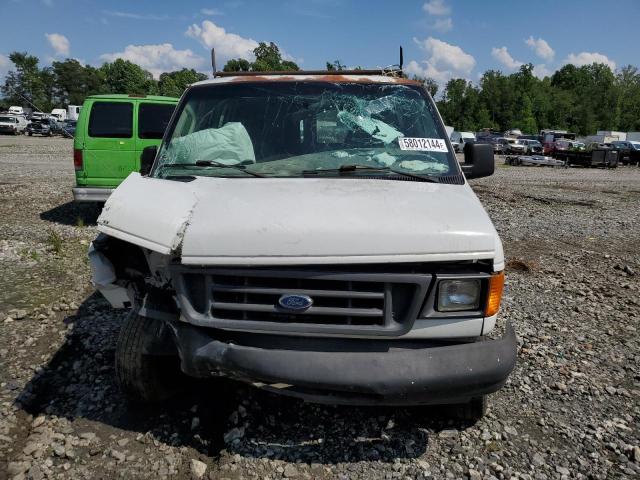 1FTNE24W94HA41266 - 2004 FORD ECONOLINE E250 VAN WHITE photo 5