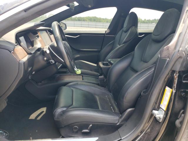 5YJSA1E2XLF360937 - 2020 TESLA MODEL S შავი ფოტო 7