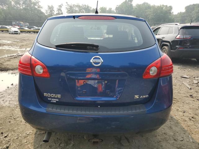 JN8AS58V09W174760 - 2009 NISSAN ROGUE S BLUE photo 6