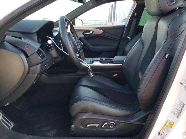 19UUB6F5XMA006178 - 2021 ACURA TLX TECH A WHITE photo 7