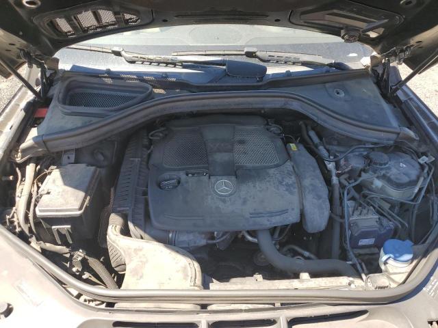 4JGDA5HB2FA558819 - 2015 MERCEDES-BENZ ML 350 4MATIC BLACK photo 12