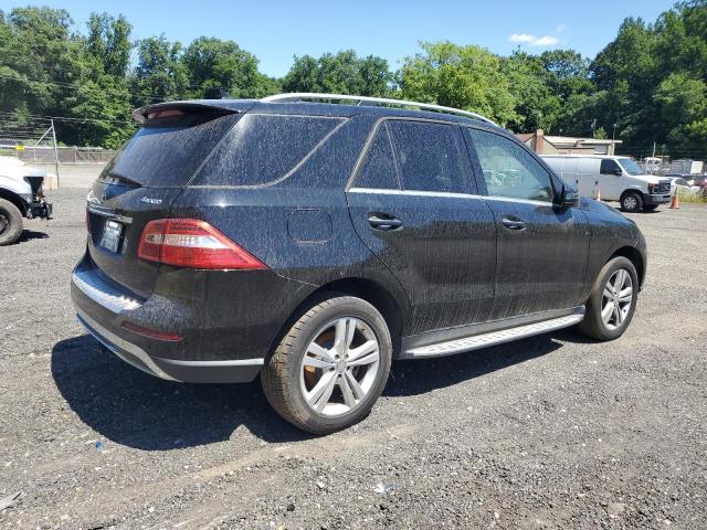 4JGDA5HB2FA558819 - 2015 MERCEDES-BENZ ML 350 4MATIC BLACK photo 3