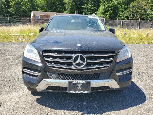 4JGDA5HB2FA558819 - 2015 MERCEDES-BENZ ML 350 4MATIC BLACK photo 5