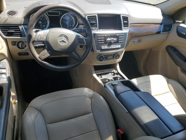 4JGDA5HB2FA558819 - 2015 MERCEDES-BENZ ML 350 4MATIC BLACK photo 8