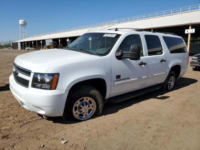 3GNGK26K28G128445 - 2008 CHEVROLET SUBURBAN K2500 WHITE photo 1