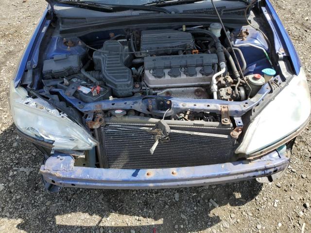 1HGES16355L005838 - 2005 HONDA CIVIC DX VP Mavi foto 11