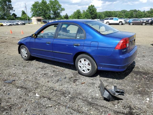 1HGES16355L005838 - 2005 HONDA CIVIC DX VP Mavi foto 2