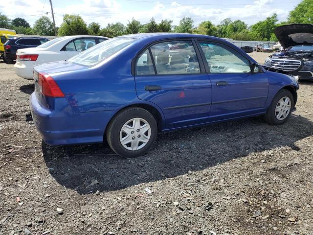 1HGES16355L005838 - 2005 HONDA CIVIC DX VP Mavi foto 3