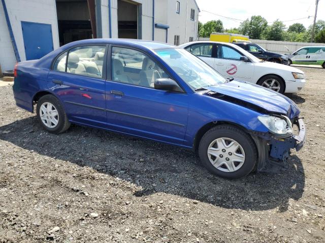 1HGES16355L005838 - 2005 HONDA CIVIC DX VP Mavi foto 4