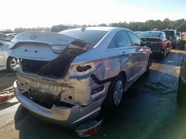 KMHEC4A46CA038316 - 2012 HYUNDAI SONATA HYBRID  photo 4