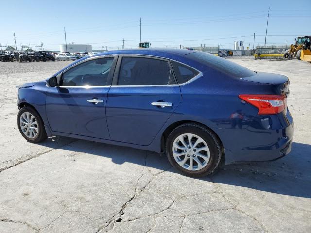 3N1AB7APXJL627394 - 2018 NISSAN SENTRA S 蓝色 照片 2