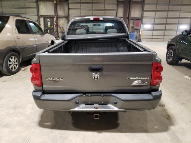 1D7RE3GK2BS553537 - 2011 DODGE DAKOTA SLT GRAY photo 6