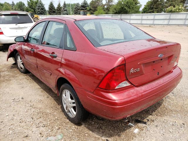 1FAFP38Z94W121774 - 2004 FORD FOCUS ZTS RED photo 2