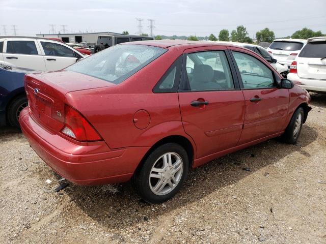 1FAFP38Z94W121774 - 2004 FORD FOCUS ZTS RED photo 3