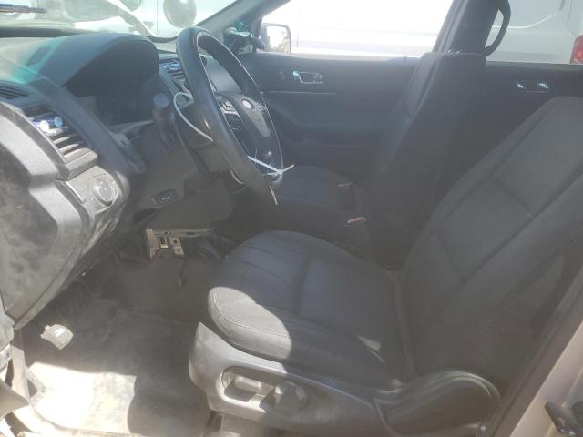 1FM5K8AR1JGB34032 - 2018 FORD EXPLORER POLICE INTERCEPTOR TAN photo 7