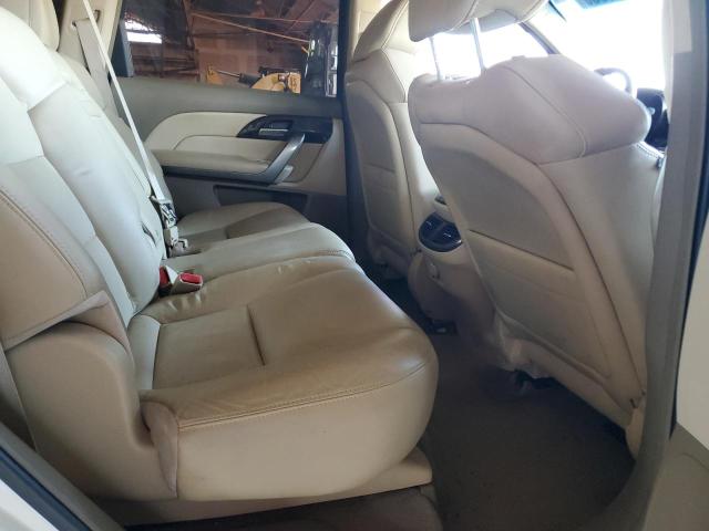 2HNYD2H65AH505521 - 2010 ACURA MDX TECHNOLOGY Biały zdjęcie 11