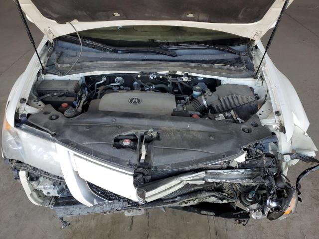 2HNYD2H65AH505521 - 2010 ACURA MDX TECHNOLOGY Biały zdjęcie 12