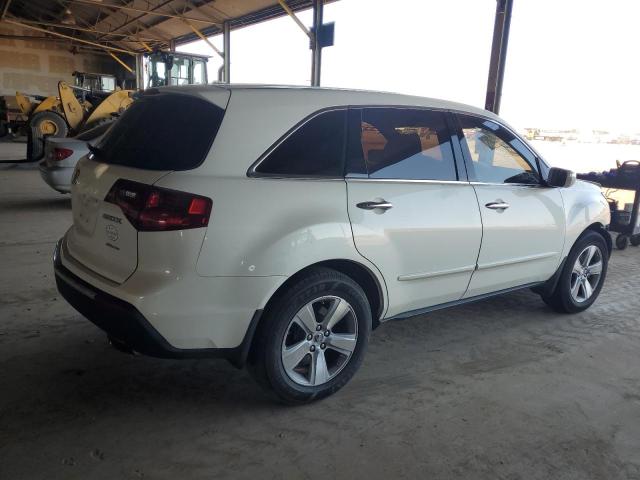 2HNYD2H65AH505521 - 2010 ACURA MDX TECHNOLOGY Biały zdjęcie 3