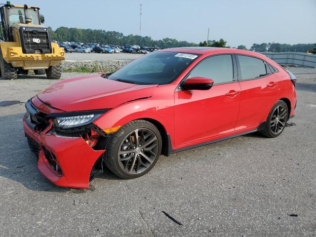 SHHFK7H97LU202533 - 2020 HONDA CIVIC SPORT TOURING RED photo 1