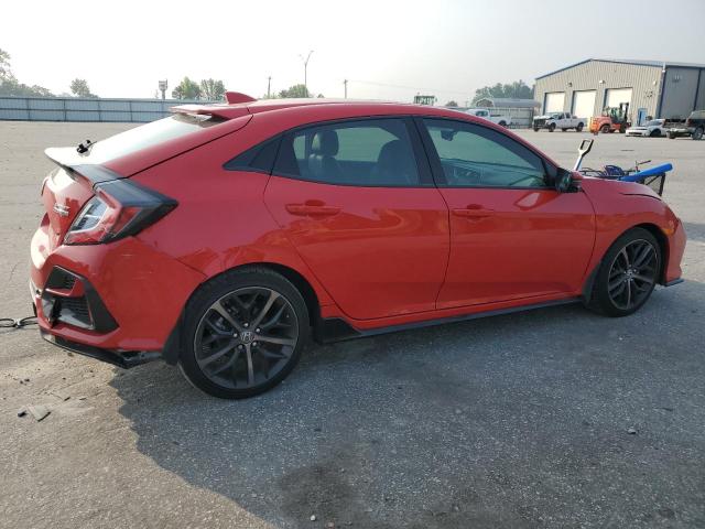 SHHFK7H97LU202533 - 2020 HONDA CIVIC SPORT TOURING RED photo 3